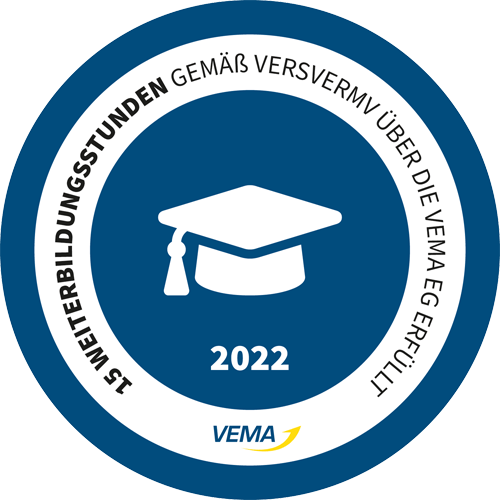 VEMA Weiterbildungssiegel 2022