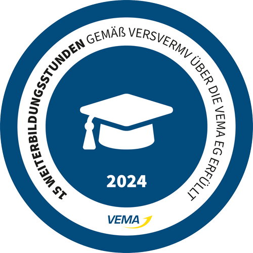 VEMA Weiterbildungssiegel 2024